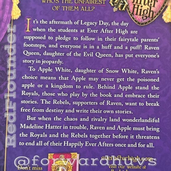 Ever After High: The Unfairest of Them All Hardcover Book - Picture 7 of 8